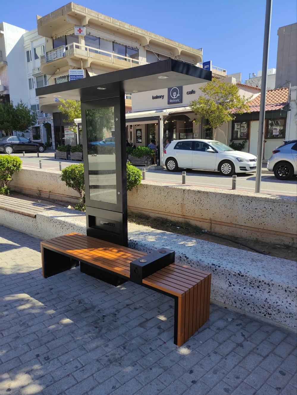 Έξυπνο παγκάκι - GlobiSMART Έξυπνο παγκάκι - GlobiSMART